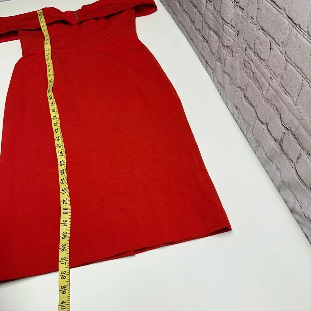 NWT N/NICHOLAS Strapless Red Dress size 8 - Picture 7 of 13